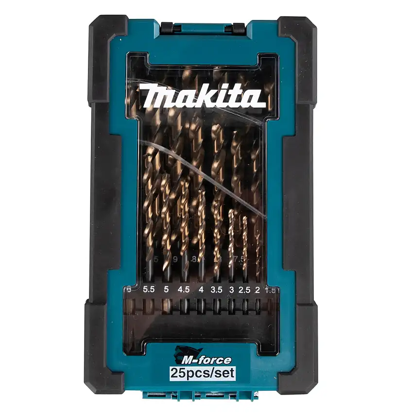 Metallborrsats MakitaD-67599 M-Force 25 delar