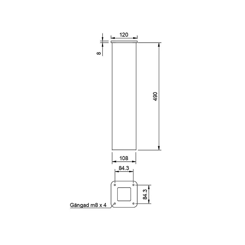 Adapter WestalBf. Magnum Pollare Ii