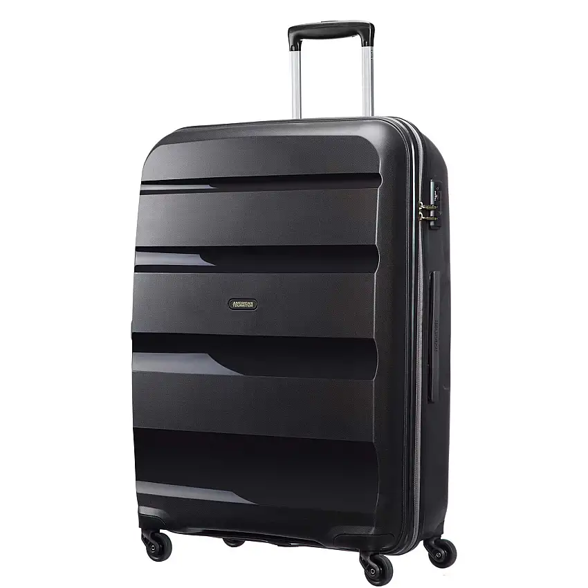 Resväska Bon Air Spinner American TouristerL Svart Med 4 Hjul
