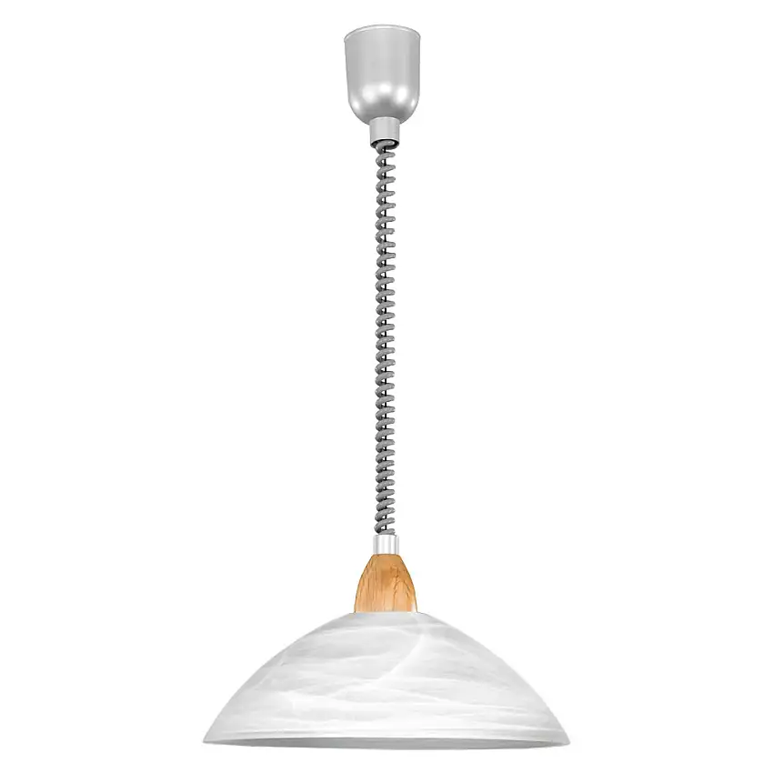 Taklampa EgloLord 2 D36Vit/Trä