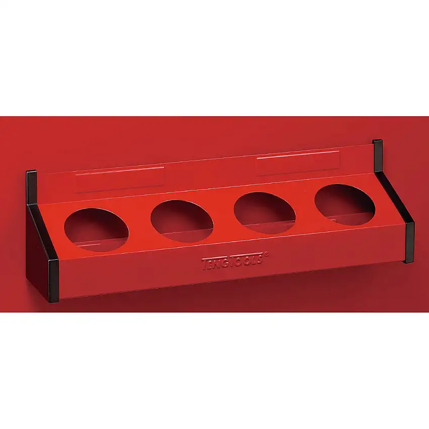 Magnetisk hållare för burkar Teng ToolsBredd: 460 mm, 4 burkhål