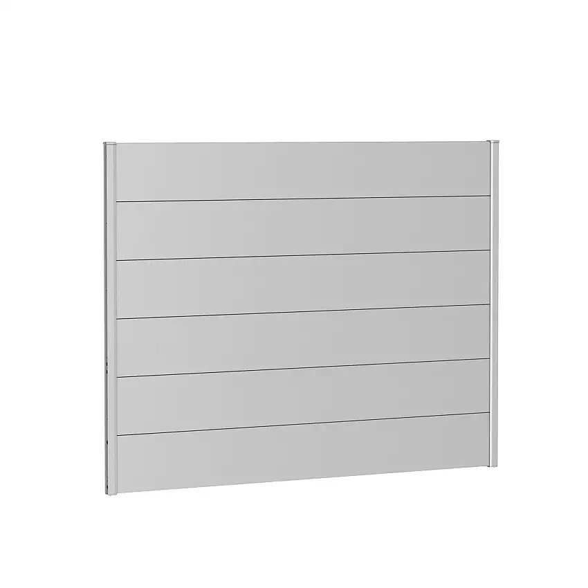Väggpanel Biohortför Skärmvägg 180x135 cmSilver