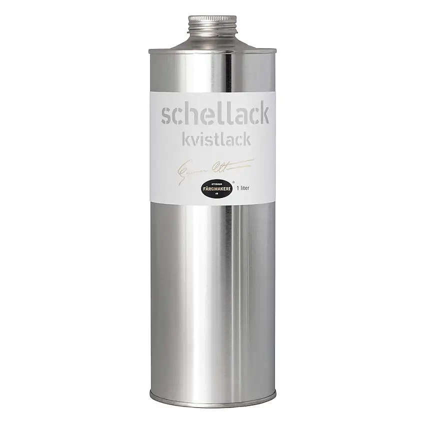 Schellacklösning OttossonKvistlackBurk storlek: 1 Liter