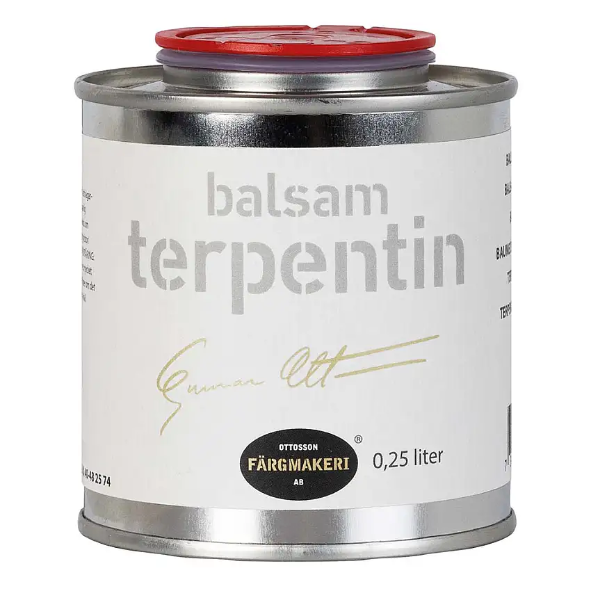 Balsamterpentin OttossonBurk storlek: 0,25 Liter