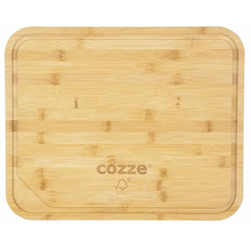 Pizzaskärbräda Cozze430x350x20 mm.