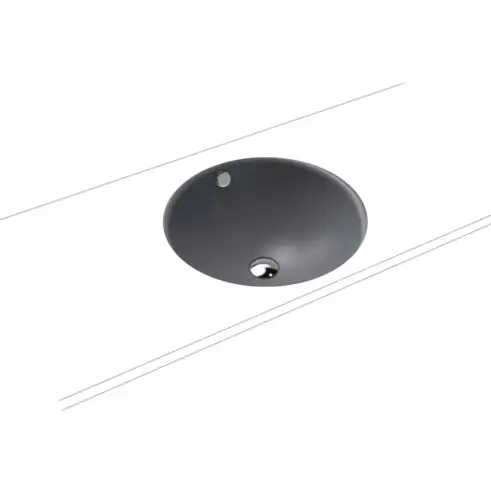 Tvättställ KaldeweiClassicFärg: Cool Grey 70, Bredd: Ø420 mm