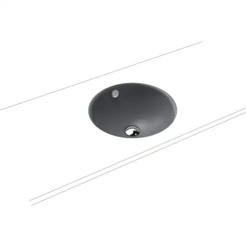 Tvättställ KaldeweiClassicFärg: Cool Grey 70, Bredd: Ø360 mm