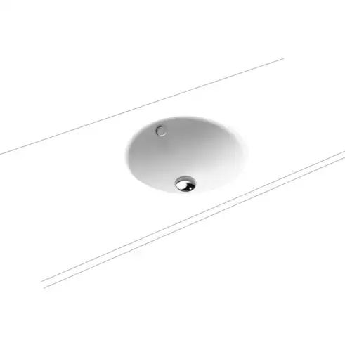 Tvättställ KaldeweiClassicFärg: Alpinvit Matt, Bredd: Ø360 mm