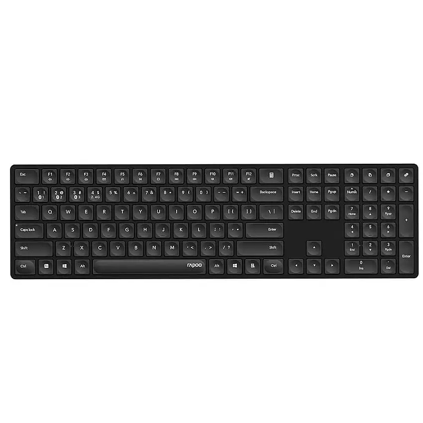 Tangentbord RAPOOE8020 Multi-Mode Trådlös Ultra-Slim