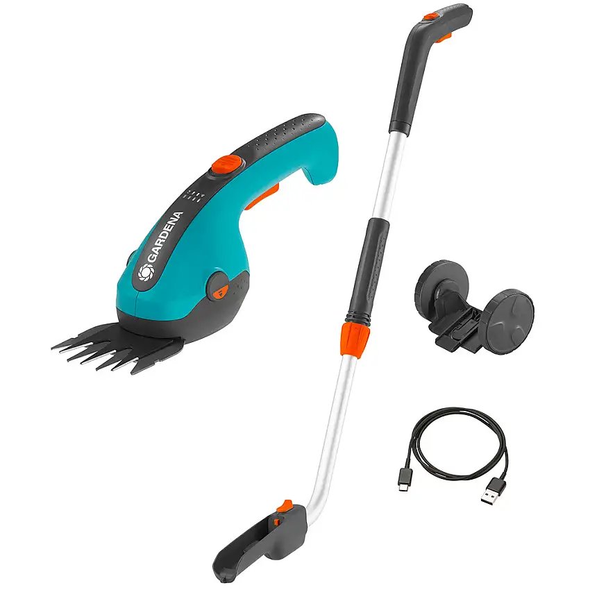 Grässax GardenaClassicCut Batteridriven med Skaft och Hjul