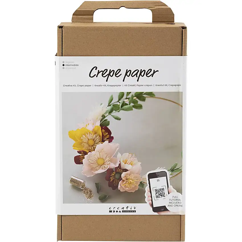 Kräppapper Creativ CompanyDIY Kit Krans 105 g