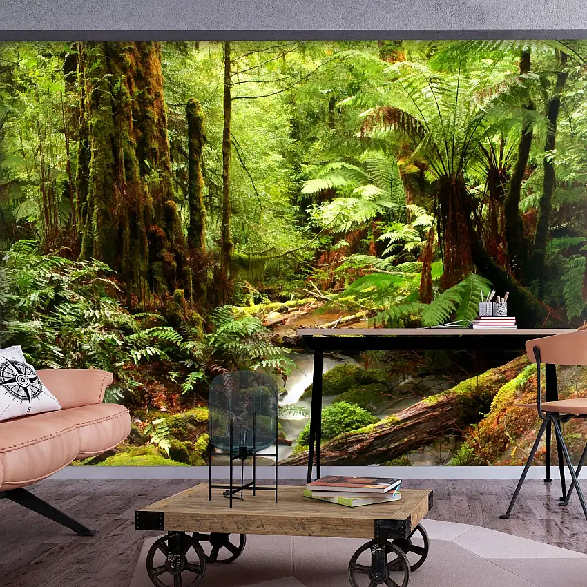 Fototapet ArkiioForest Brook400x280 cm