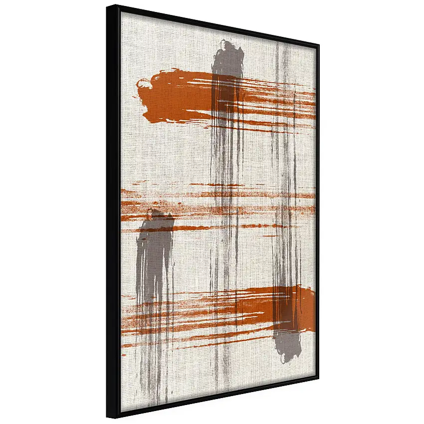Poster ArtgeistAffisch Abstract GameSvart ram, 30x45 cm