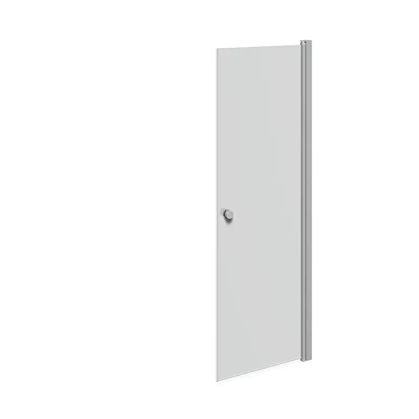 Duschdörr DansaniMatch SlagFrostat glas, 690 mm, Satin