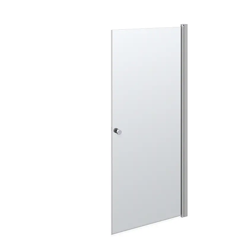 Duschdörr DansaniMatch SlagKlarglas, 890 mm, Satin