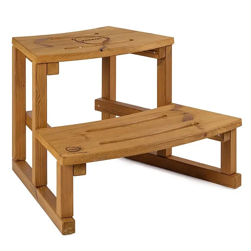 Trappa Kiramitill Step-A-RoundVärmebehandlad furu