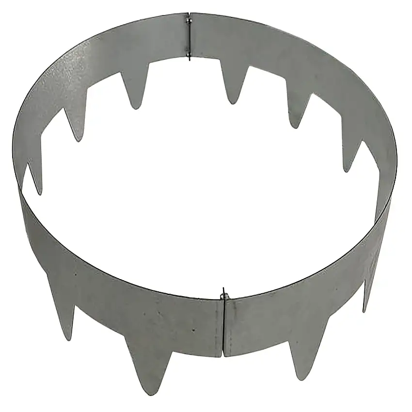 Trädring Skotte GardenZinkplåt 26cm Hög ⌀90 cm