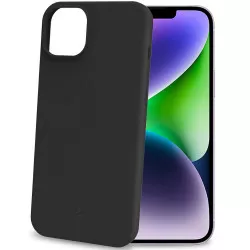 Celly Cromo Soft rubber case iPhone 15 Plus Svart