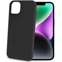 Celly Cromo Soft rubber case iPhone 15 Svart
