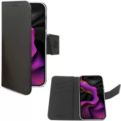 Celly Wally Wallet Case iPhone 15 Plus Svart