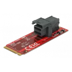 delock Adapter M.2 Key M SFF-8643 NVMe