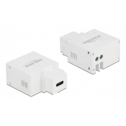 delock Keystone Module USB Type-C™ Charging Port 2.1 A white