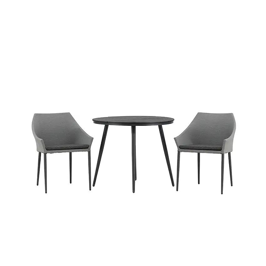 Cafégrupp Venture HomeBreak Ø90 cm med 2 Spoga Stolar