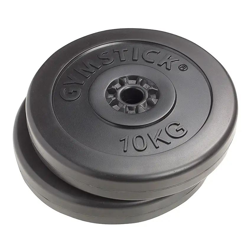 Viktskivor Gymstick2x10 kg Vinyl