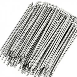 INF 50-pack U-formade förankringspinnar för trädgård