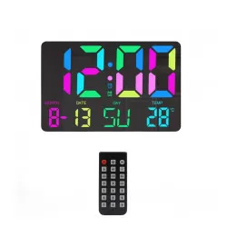 INF Digital klocka med RGB LED-display
