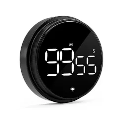 INF Magnetisk digital kökstimer med stor LED-display