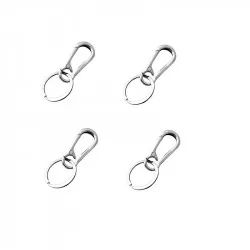 INF Nyckelringar i Silver (4-delar)