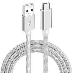 INF USB A till Type C 2.0 60W datakabel