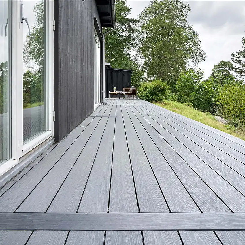 Komposittrall Kärnsund Wood LinkDoubledeck 23x140 mm 4,20 m 2 st/frp