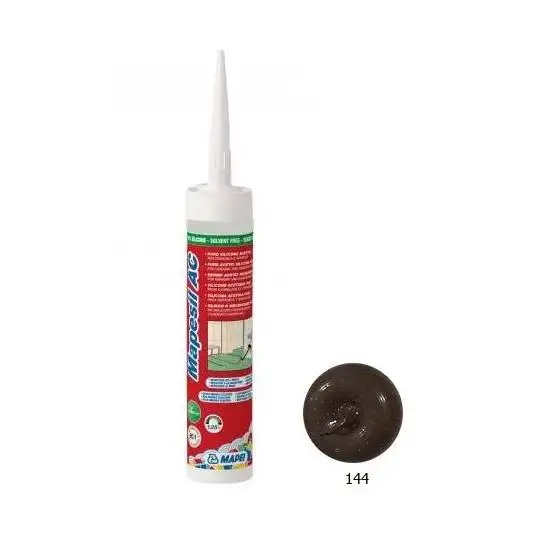 Silikonfogmassa MapeiMapesil AC 310 ml 4810391-MChocolate